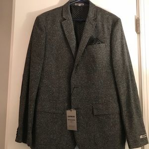 Express Men Photographer Wool Blend Blazer 42R
